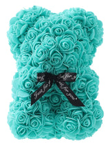 ローズテディベア 造花 ギフトセット