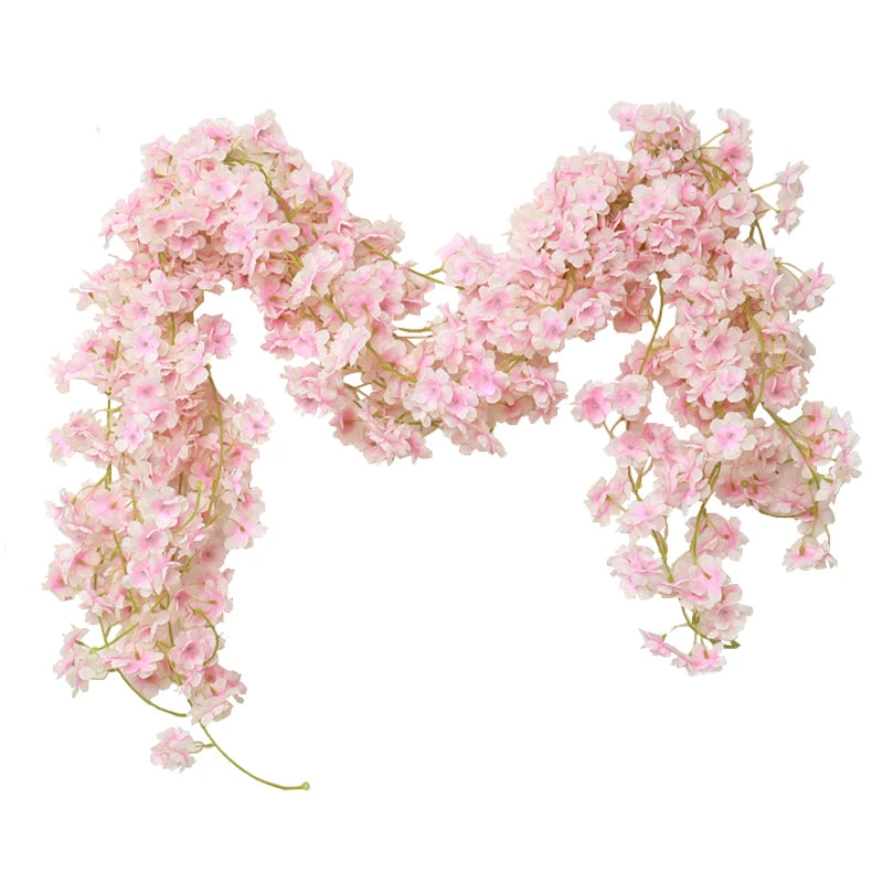 パーティー・インテリア装飾｜造花 桜ガーランド（1.8M）