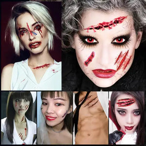 イベント・ハロウィングッズ｜ハロウィン用防水タトゥーステッカー(30枚セット)