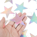 イベント・クリスマス装飾｜虹色星型ガーランドバナー