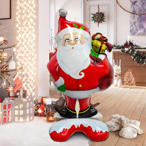 イベント・クリスマス装飾｜特大スタンディングサンタクロースバルーン