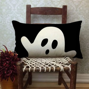 イベント・ハロウィングッズ｜リネンクッションカバー30x50cm