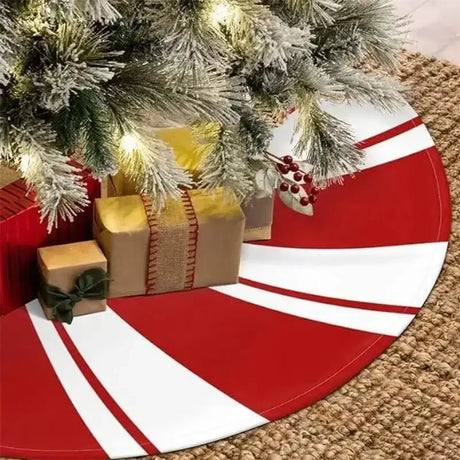 イベント・クリスマス装飾｜クリスマスツリースカート クラシックレッド 120cm