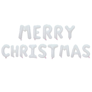 イベント・クリスマス装飾｜メリークリスマス ホイルバルーンセット