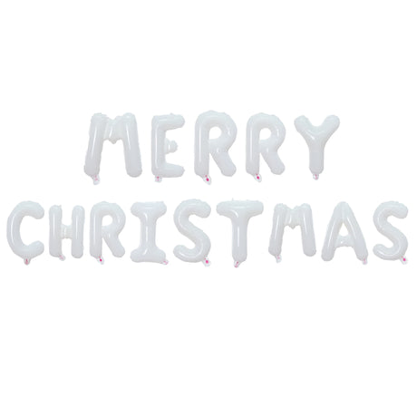 イベント・クリスマス装飾｜メリークリスマス ホイルバルーンセット