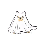 イベント・ハロウィングッズ｜カボチャゴーストエナメルブローチ