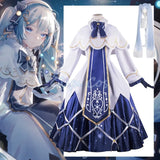イベント・ハロウィングッズ｜雪ミク コスプレ衣装セット／ウイッグ（Ｓ～XXL)
