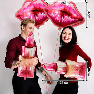 60インチ ラブテディベア型バルーン