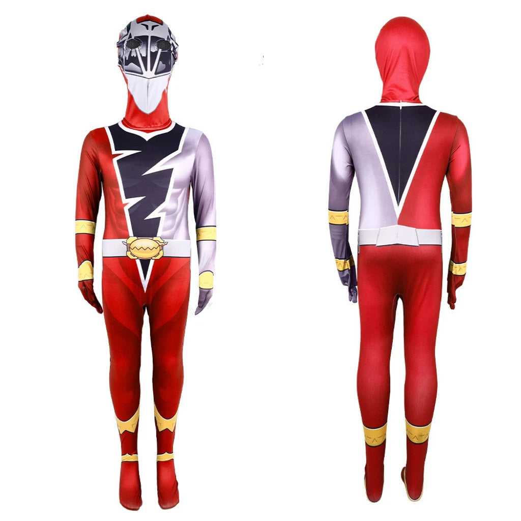 イベント・ハロウィングッズ｜戦隊ヒーロー レンジャージャンプスーツ（110c～150c）