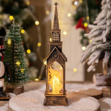 イベント・クリスマス装飾｜LEDナイトライト サンタ＆スノーマン(高さ22.5cm)