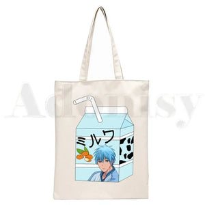 |ノベルティ用品 | 黒子のバスケ柄エコバッグ  | 34×38c