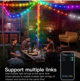 イベント・クリスマス装飾｜Bluetooth対応　LEDストリングライト(5m/10m/15m/20m)