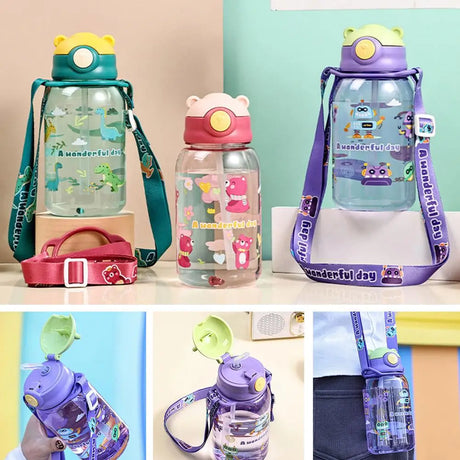 |イベント・ノベルティ用品 |  ストロー付き子供用ウォーターボトル | 650ml