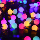 イベント・クリスマス装飾｜ソーラー式 LEDストリングライト 8モード (5m/7m/12m)