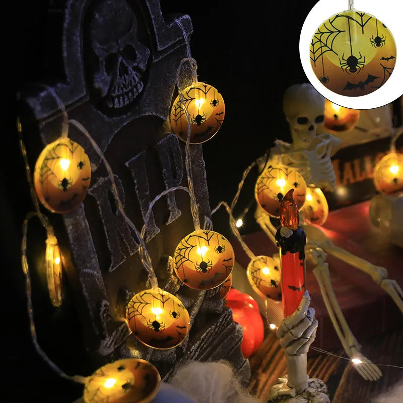 イベント・ハロウィン装飾｜電源えらべるLEDデコレーションライト(1.5M/3M/6M)