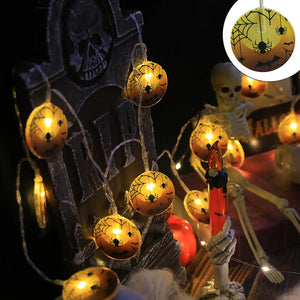 イベント・ハロウィン装飾｜電源えらべるLEDデコレーションライト(1.5M/3M/6M)