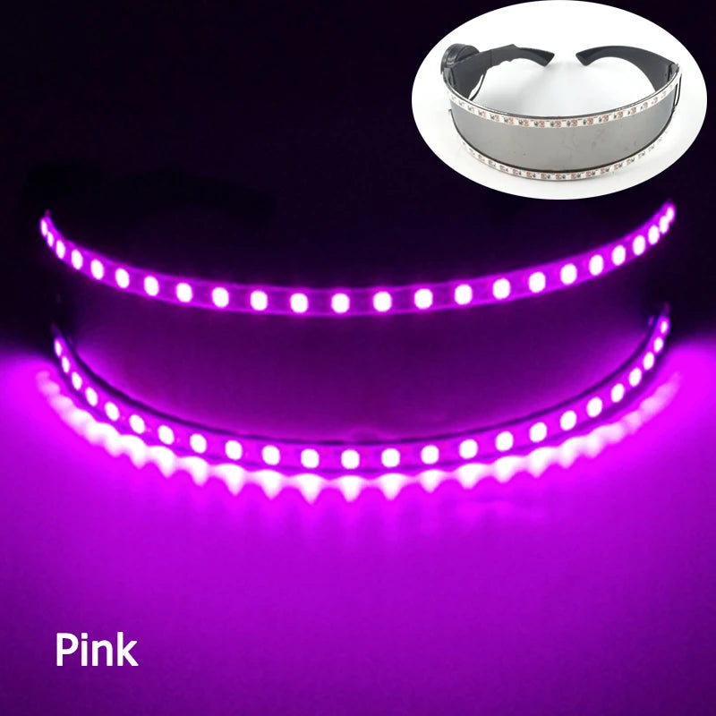 イベント・ハロウィングッズ｜パーティー用 LEDライトで光る！メガネ