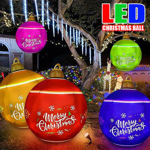 イベント・クリスマス装飾｜LEDライト付きデコレーションボール