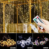 イベント・クリスマス装飾｜LEDカーテンライト USB接続(幅3M/4M/6M)