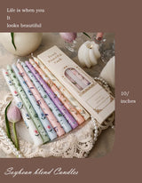 ヨーロピアンスタイルのロングキャンドル