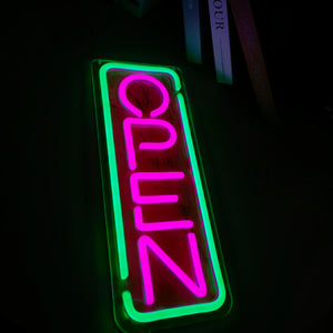 OPEN LEDネオンサイン（ネオン看板） USB電源