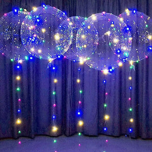 イベント・クリスマス装飾｜LED光るバルーン 50cm 3セット