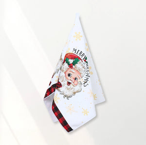 イベント・クリスマスグッズ｜クリスマス柄キッチンタオルセット(1枚/２枚)