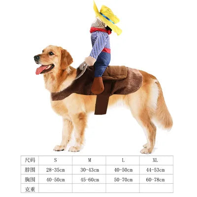 イベント・ハロウィングッズ｜カウボーイ犬用コスチューム