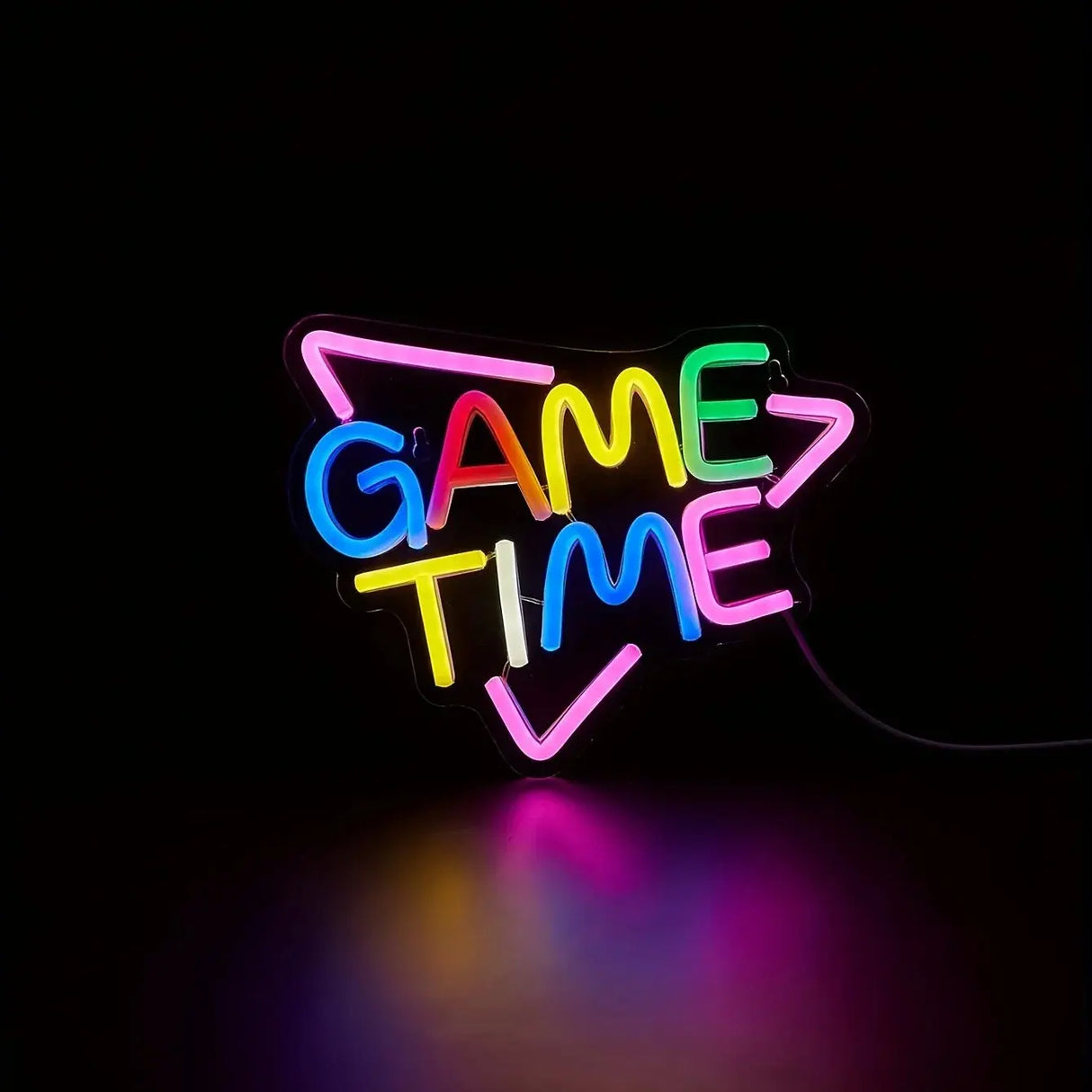 GAMER／GAMING ZONE／GAME TIME　LEDネオンサイン