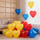 ハート型ラテックスバルーン 10/20/50個セット