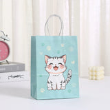 |ノベルティ用品 | 猫プリントギフトバッグセット | W15×H21×D8