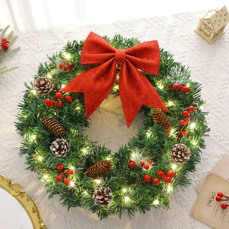 イベント・クリスマス装飾｜クリスマスリース 40/50cm 玄関ドア用