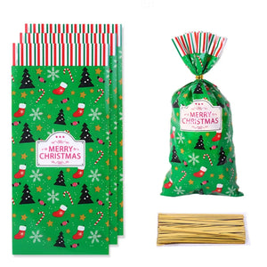 イベント・クリスマス装飾｜キャンディバッグ50個セット