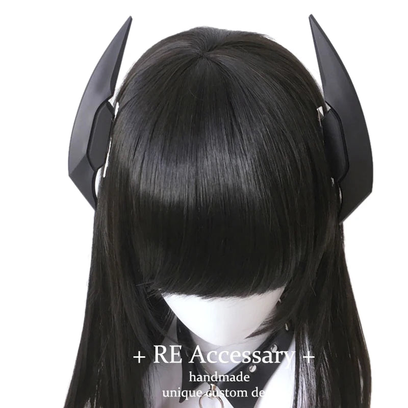 イベント・ハロウィングッズ｜アニメロリータキャラ風ヘアークリップ