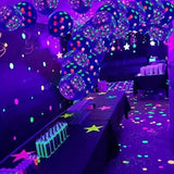 イベント・パーティー装飾｜暗闇で光るネオンカラーバルーンセット(20個)