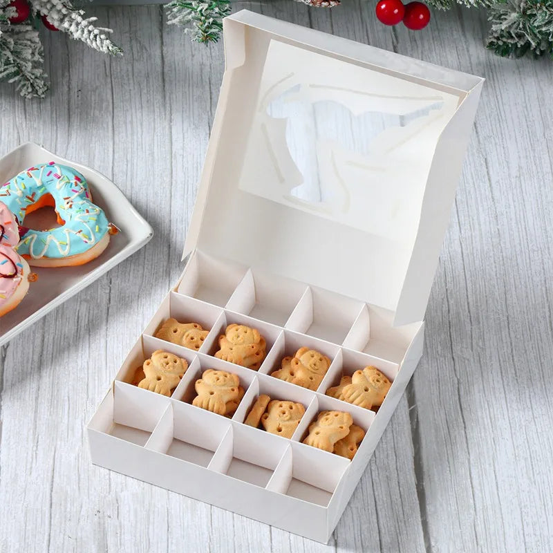 イベント・クリスマス装飾｜紙製クリスマス柄ギフトボックス