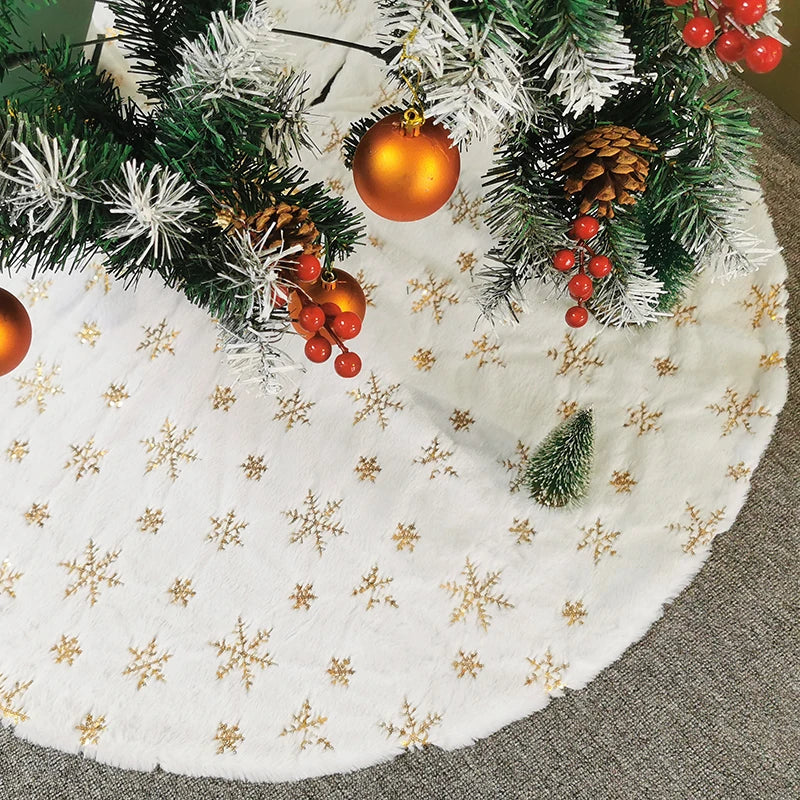 イベント・クリスマス装飾｜プラッシュファーのクリスマスツリースカート