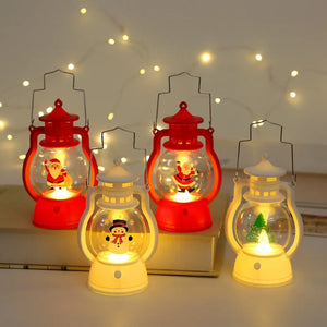 イベント・クリスマス装飾｜サンタクロースLEDランタンライト
