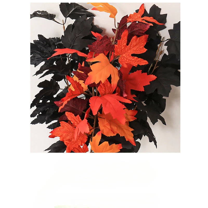 イベント・ハロウィングッズ｜70cm 秋色メープルリーフ
