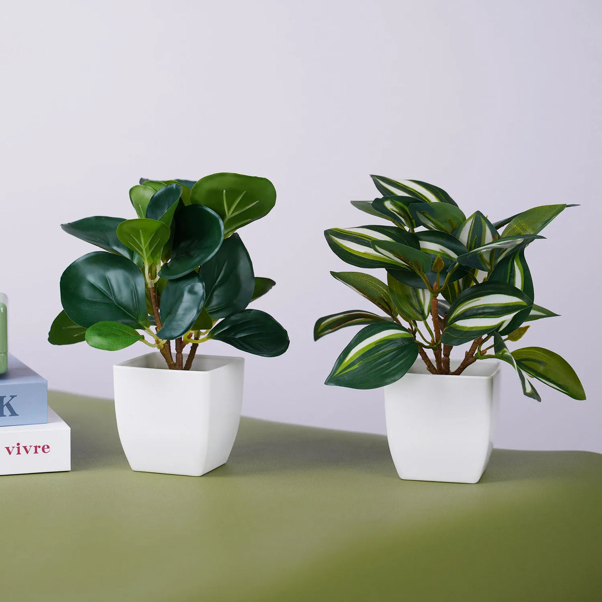 フェイクグリーン 盆栽 鉢植え装飾｜人工観葉植物 ミニテーブルプランター インテリア オフィス ホテル用