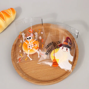 イベント・ハロウィングッズ｜6 in 1 セルフシール ギフトバッグ 50個セット