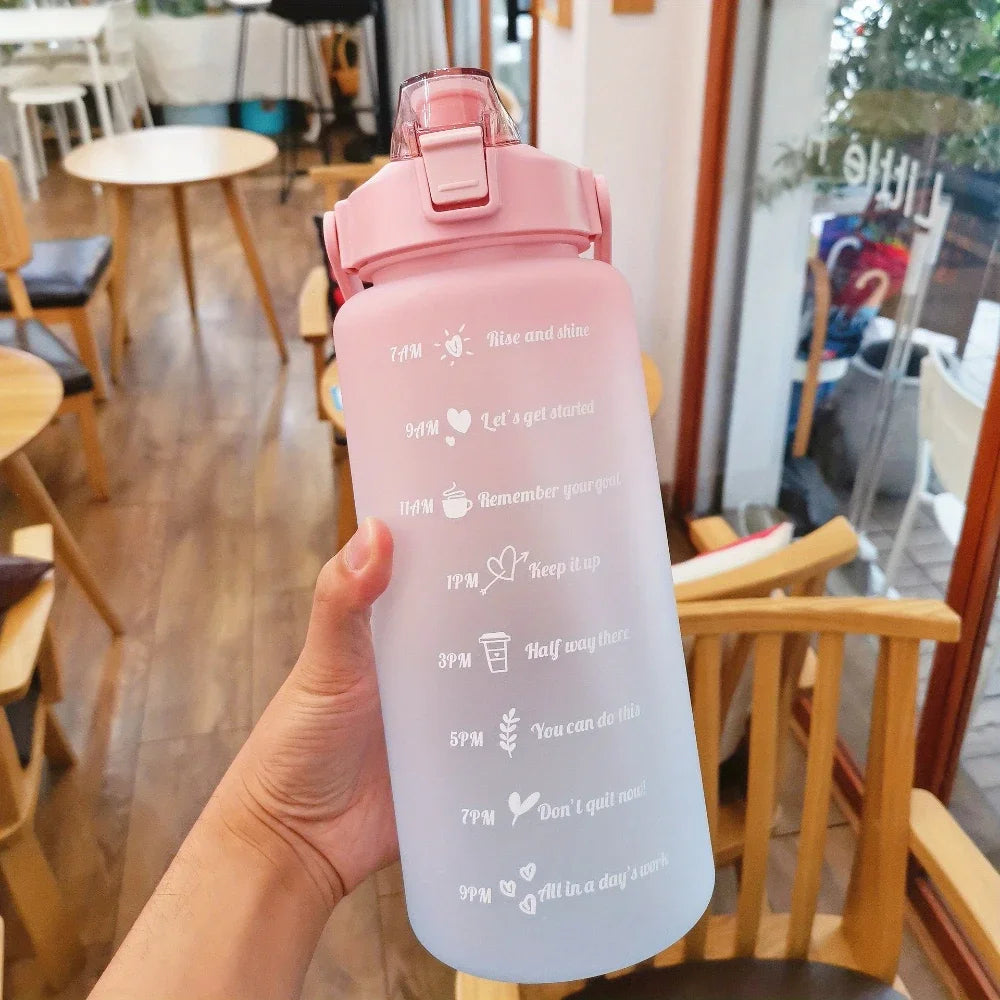 |イベント・ノベルティ用品 | 漏れ防止モチベーションウォーターボトル | 2L