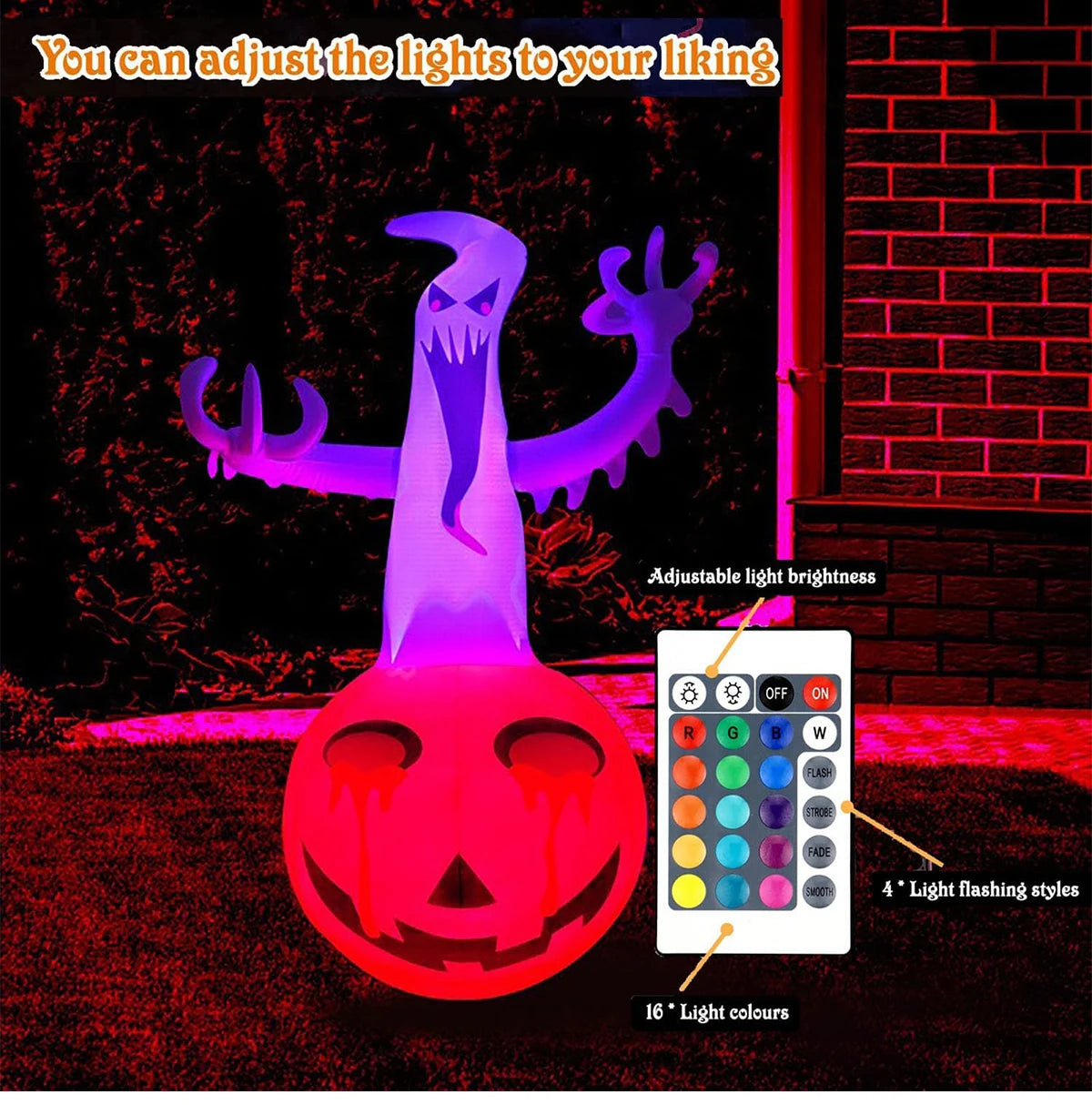 イベント・ハロウィン装飾｜LEDパンプキンバルーンデコレーション