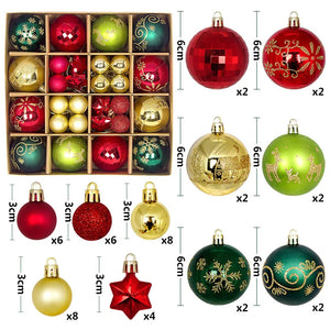 イベント・クリスマス装飾｜ボールオーナメントセット