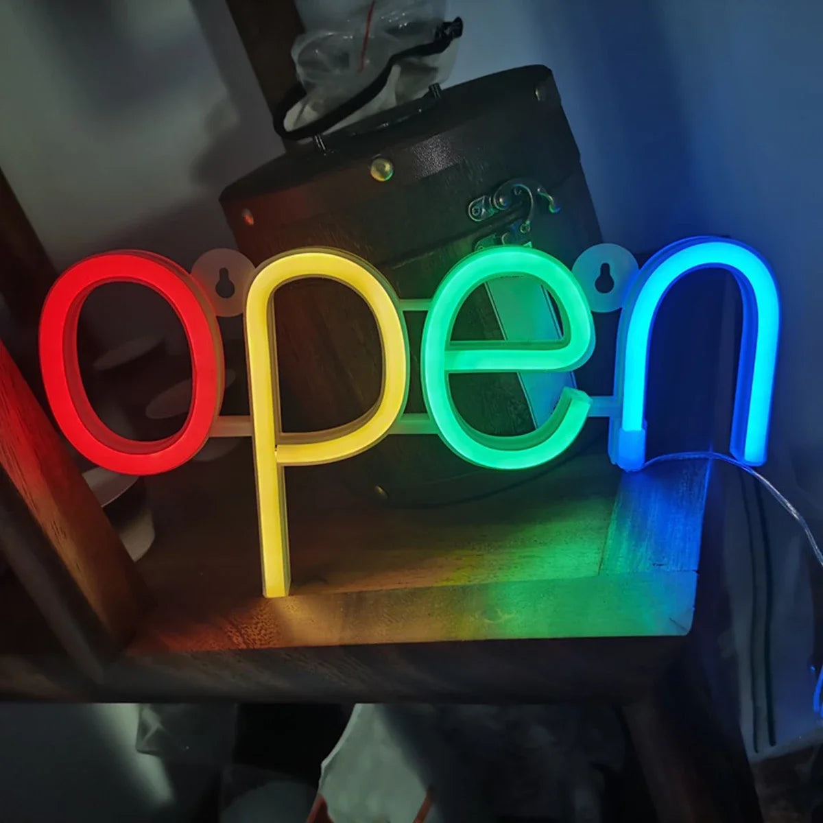 open  LEDネオンサイン