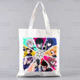 |ノベルティ用品 | ブルーロック柄プリント トートバッグ | 34×38c
