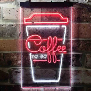 コーヒーテイクアウト LEDネオンライト（ネオン看板）