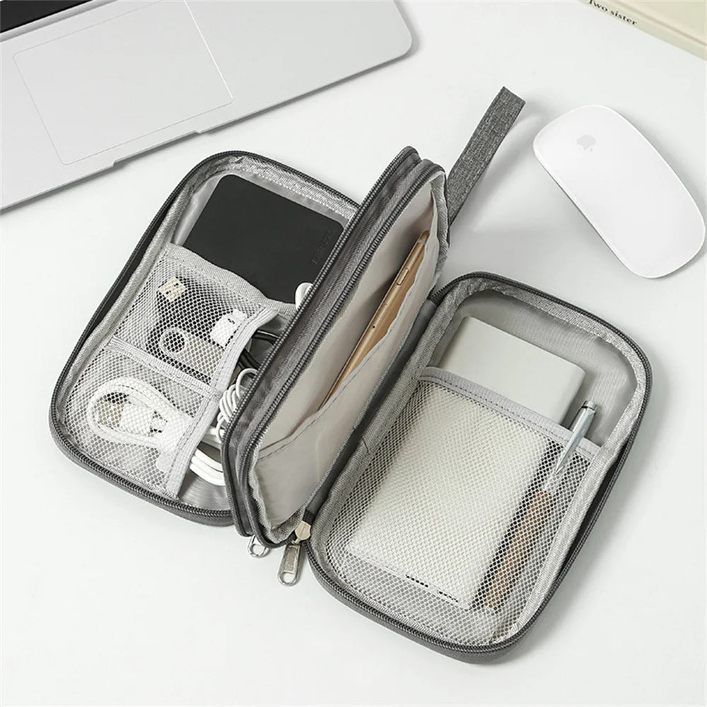 |イベント・ノベルティ用品 | 防水 電子機器W収納ケース | W13×H21×D5㎝