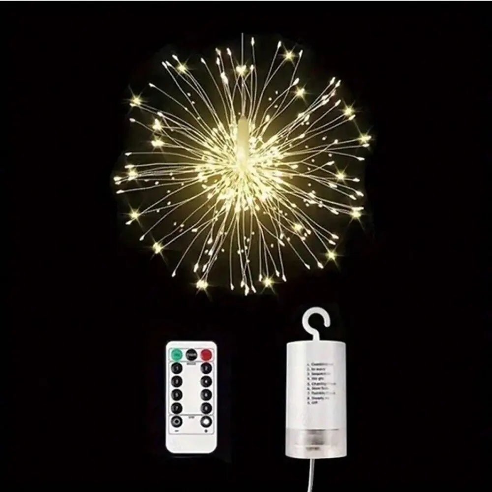 イベント・パーティー装飾｜LED花火型ライト リモコン付き8モード