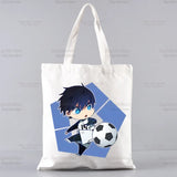 |ノベルティ用品 | ブルーロック柄プリント トートバッグ | 34×38c
